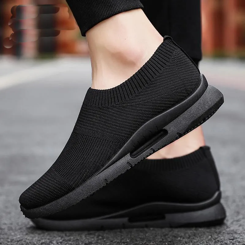 Air Walker Mesh Slip On Loafer Style Shoe Sneakers
