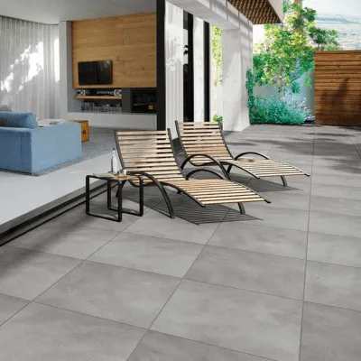 Ambleside Outdoor Porcelain Paving Tile - 600mm x 600mm - Grey