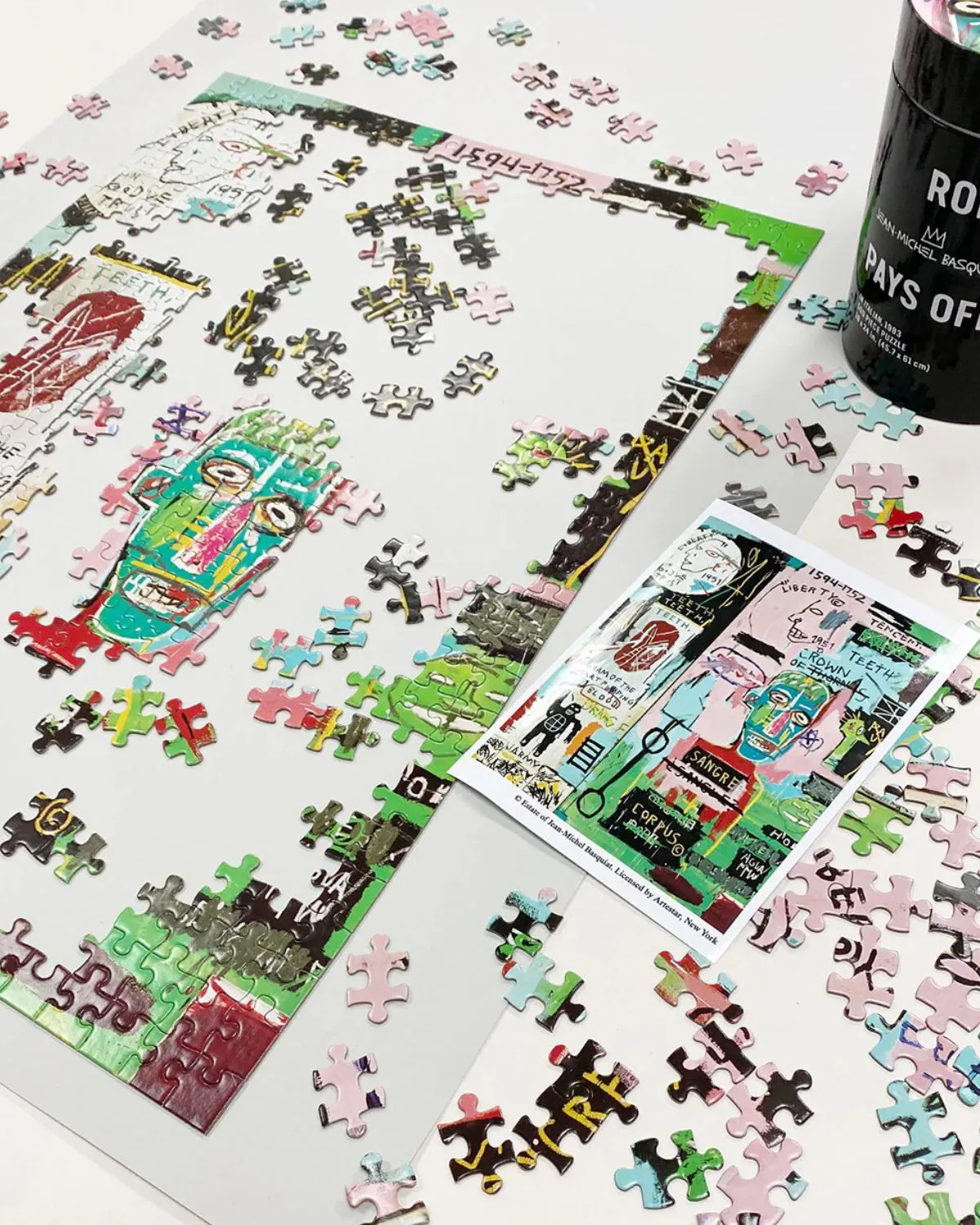 Basquiat "In Italian" Puzzle