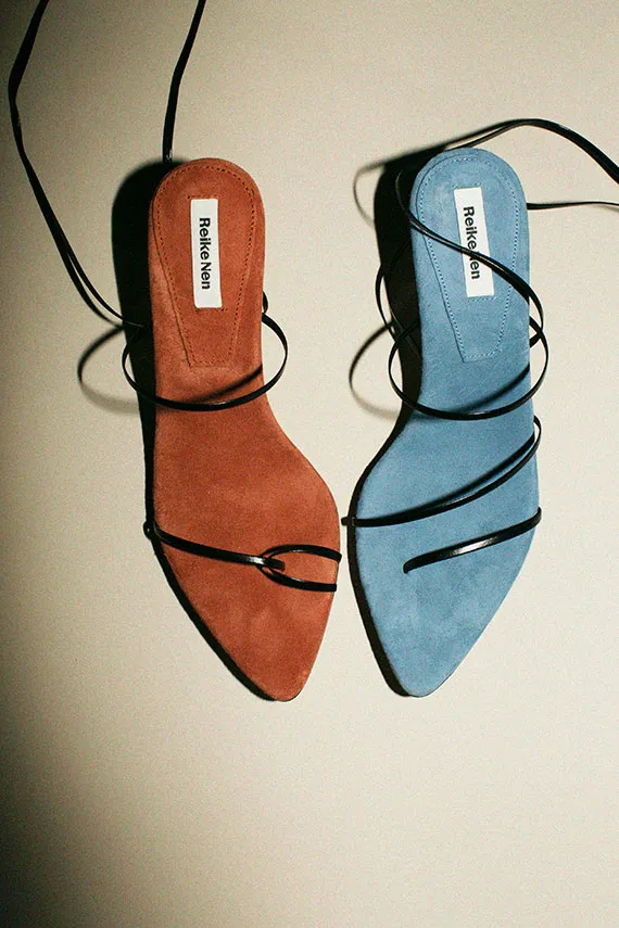 Black & Rose Odd Sandal