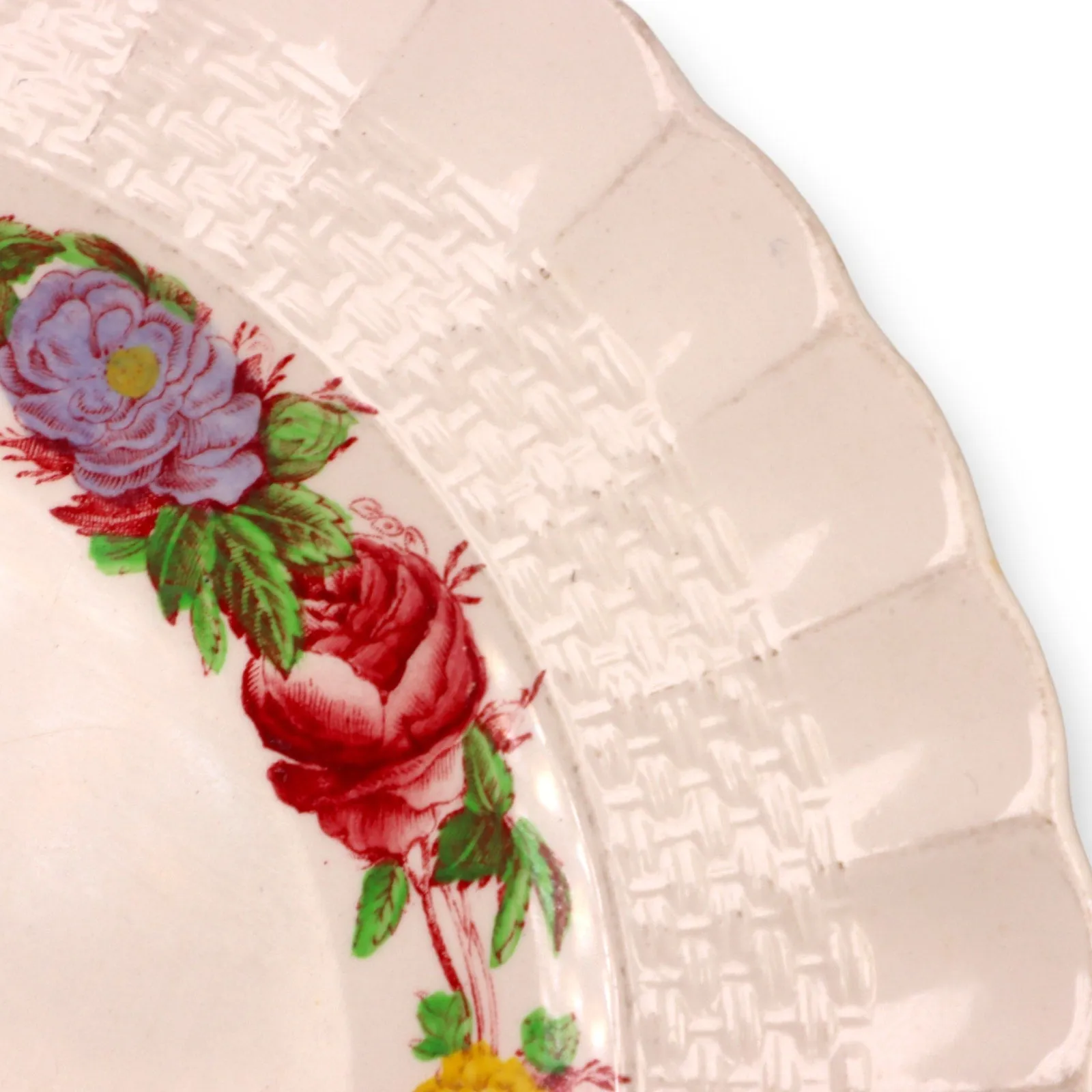 Copeland Spode Rose Briar Luncheon Plate 9" England 1930's VGC