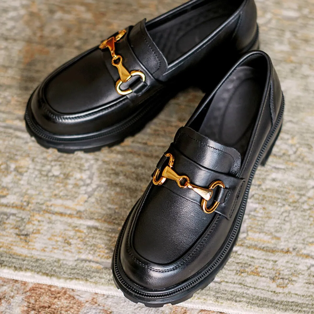 Light Academia Retro Loafers Shoes