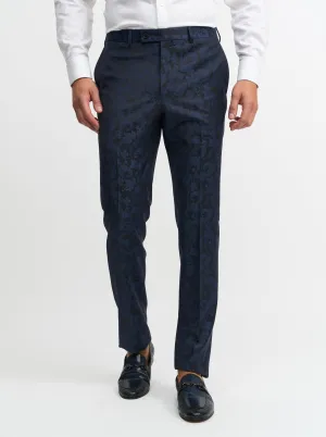 PLAIN FRONT TUXEDO DRESS PANT