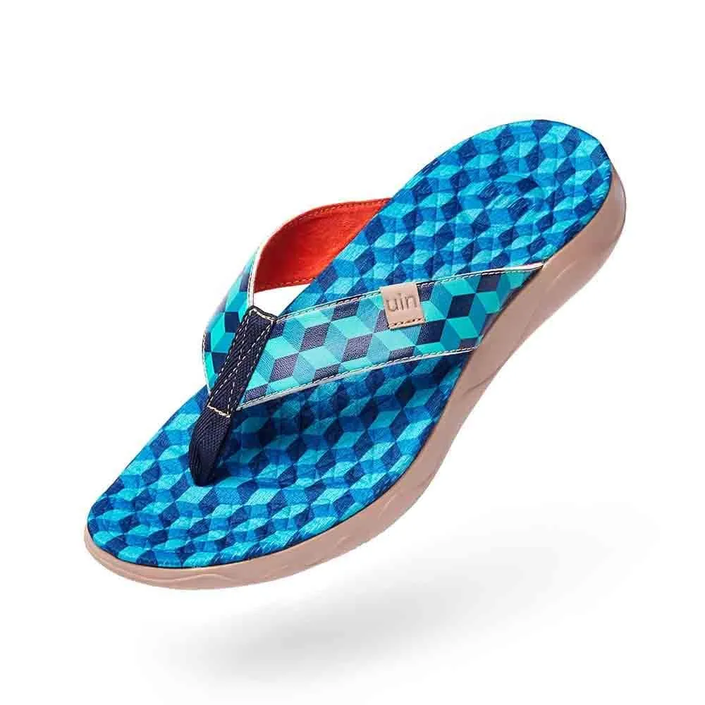 Rubik's Cube Men Majorca Flip Flops