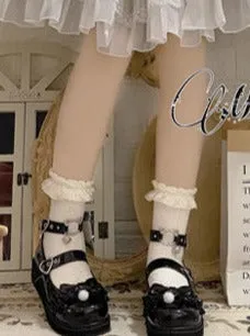 Toe Colorita Retro Soft Shoes Meowko Girl Round