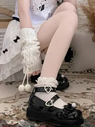 Toe Colorita Retro Soft Shoes Meowko Girl Round